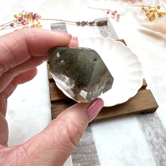 Small Garden Quartz Lodalite Free Form | Garden Quartz Gusher - Picture 6 of 10